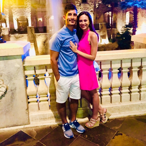 Pink Scalloped Dress - Picture 3 of 4